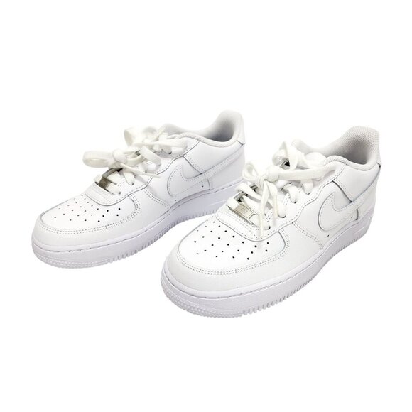 Nike Air Force 1 Youth Shoes DH2920-111 White Leather Size 6.5Y EU 39 Sneakers - Picture 6 of 14